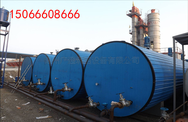 湖南瀝青罐工地施工完現(xiàn)場(chǎng)圖